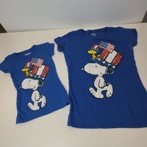 Peanuts t-shirts